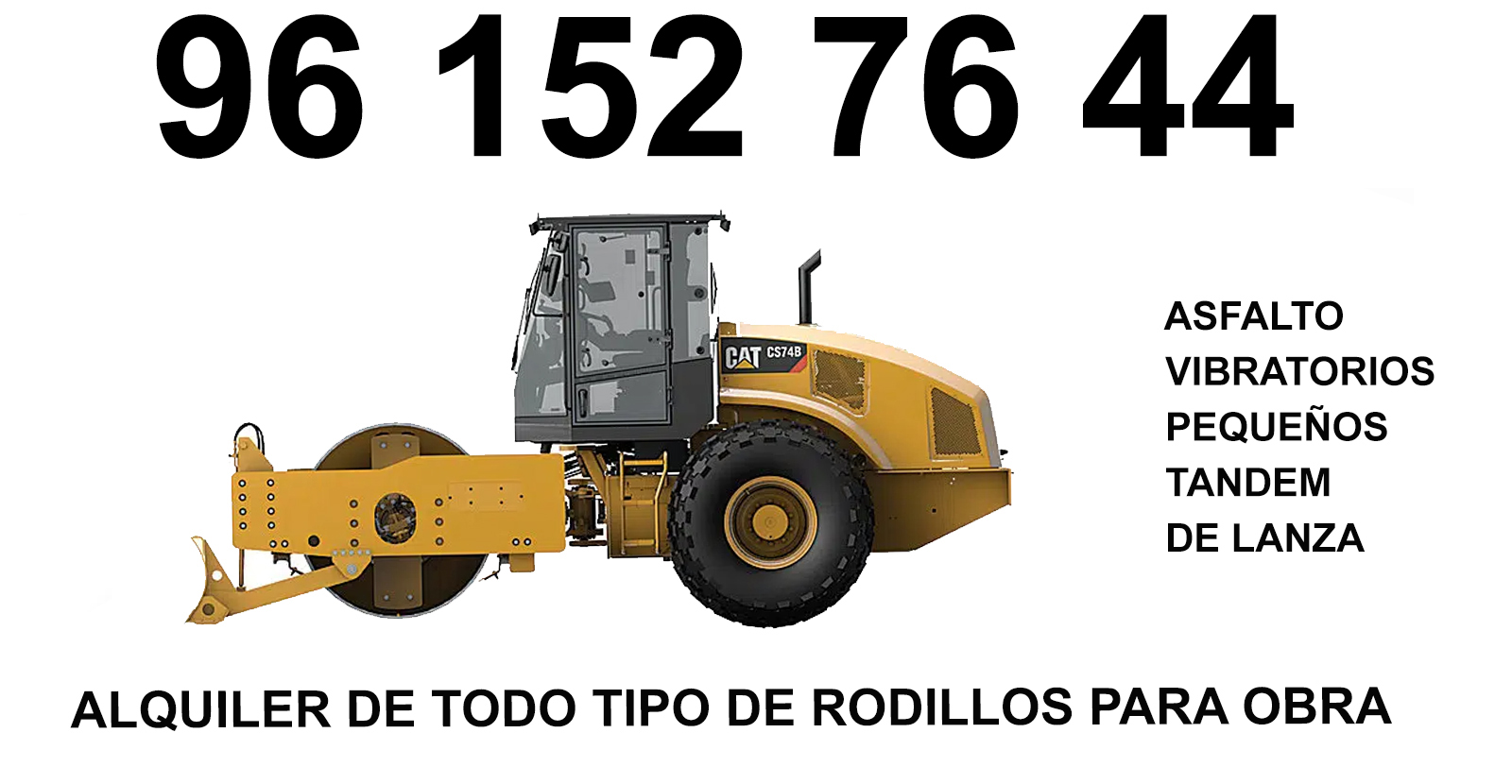 Beteró Rodillos de Compactación en Alquiler 